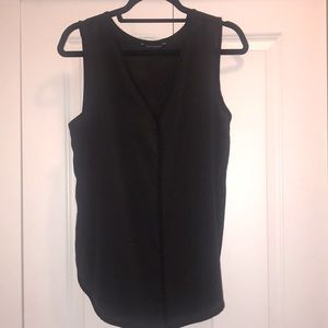 Banana Republic long mixed media tank